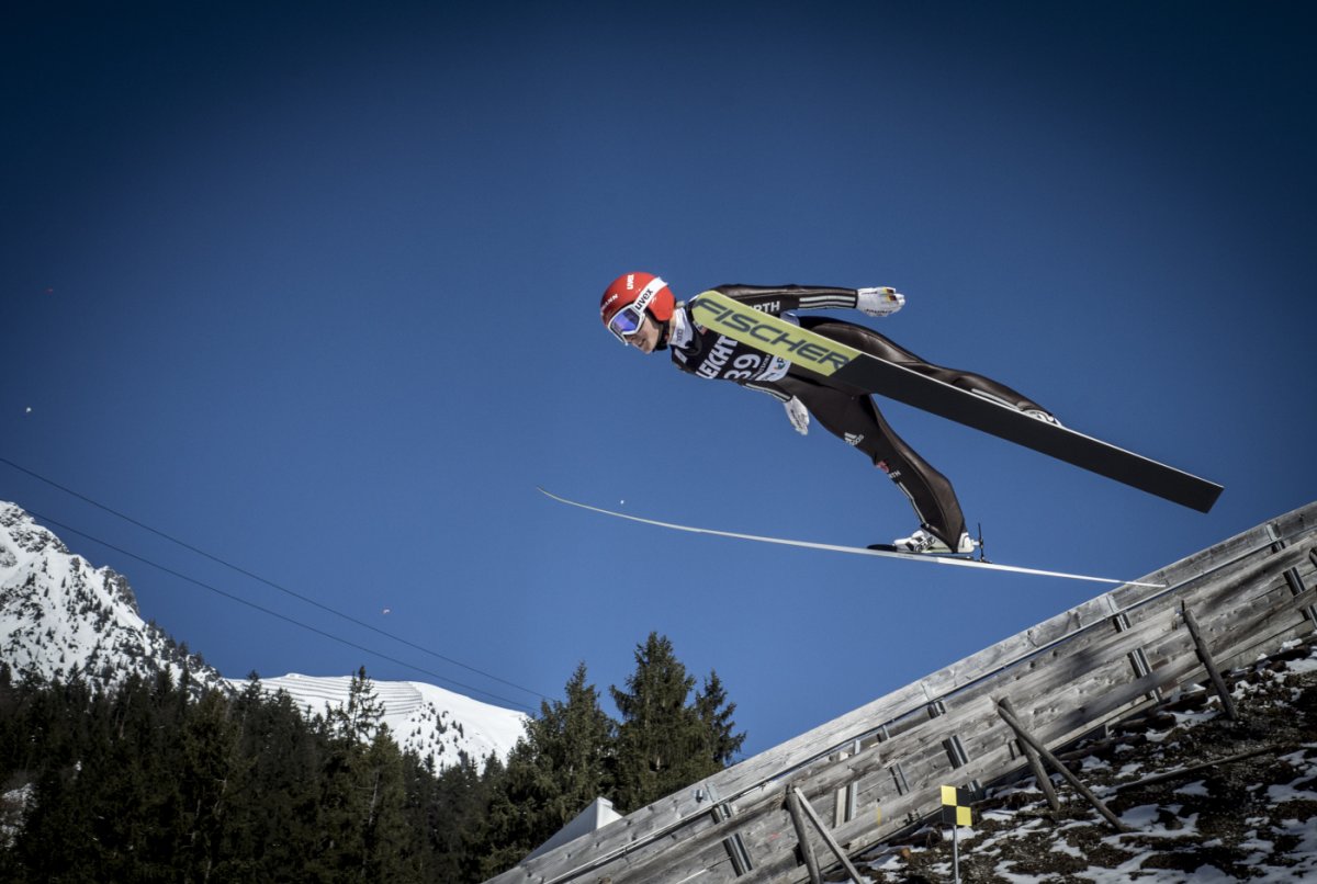 Skispringen Normalschanze
